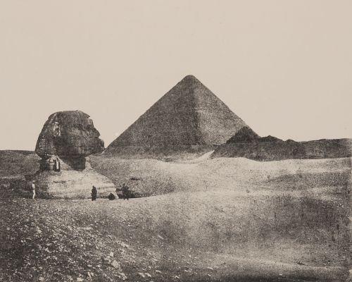 Plate I. The Great Pyramid and Sphynx