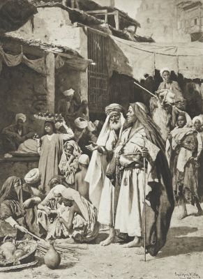 Popular Scene at Cairo