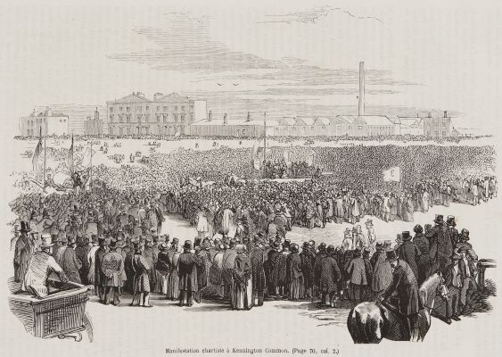The Chartist Meeting on Kennington Common, 10 April 1848