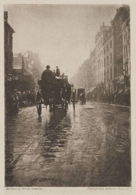 Oxford Street – A Wet Day