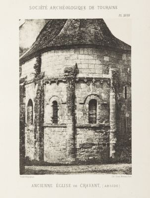 Ancienne Eglise de Cravant, (Abside)