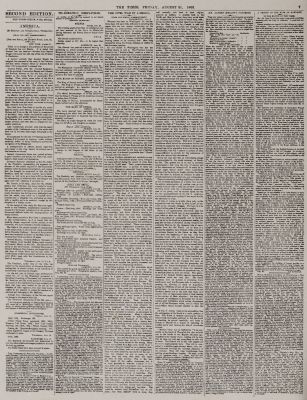Photo-Lithography: A Complete Page of the Times Newspaper printed from Stone