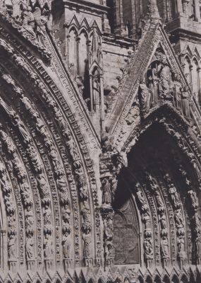 Cathedrale de Rheims, Portails