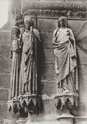 Ébrasement de Gauche. Reims Cathedral