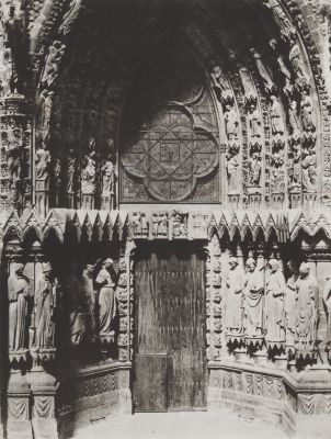 Reims. Portail de Gauche. Vue d’ensemble