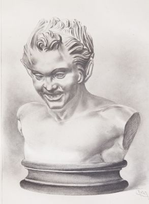 The Laughing Faun/Greek Marble