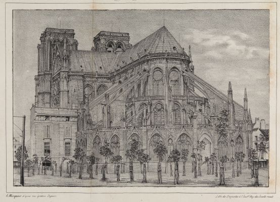 Le Lithographe Notre-Dame de Paris