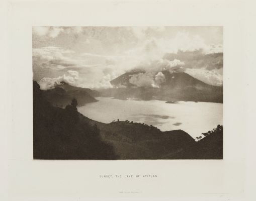 Sunset, the Lake of Atitlan