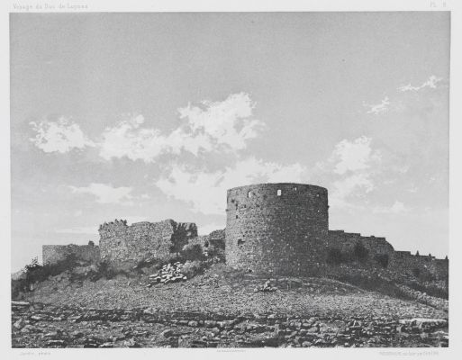 PL. 8 Sidon: Chateau de St Louis Côte Sud