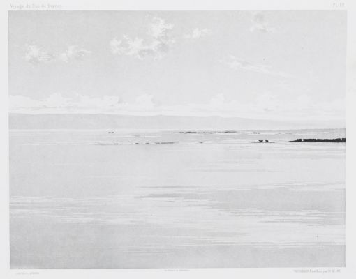 PL. 18 Tyr: Brise-Lames du Port Égyptien. Vue Prise Des Dunes