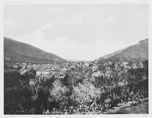 PL. 20 Naplouse: Bases Des Monts Garizim et Ebal