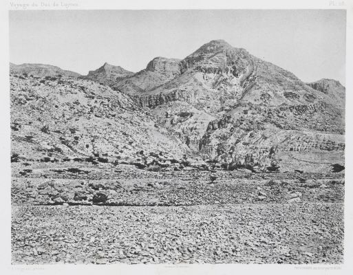 PL. 28 Ruvage de la Mer Morte: Entrée du Wady-Zder