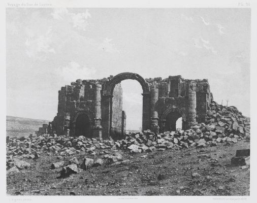 PL. 51 Djerash: Arc de Triomphe