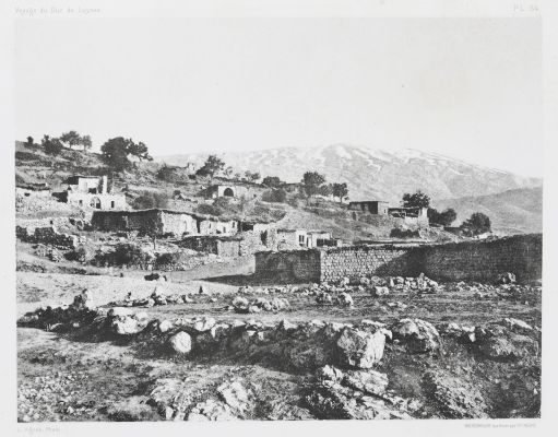 PL. 64 Racheya: et le Djebel-es-Scheikh