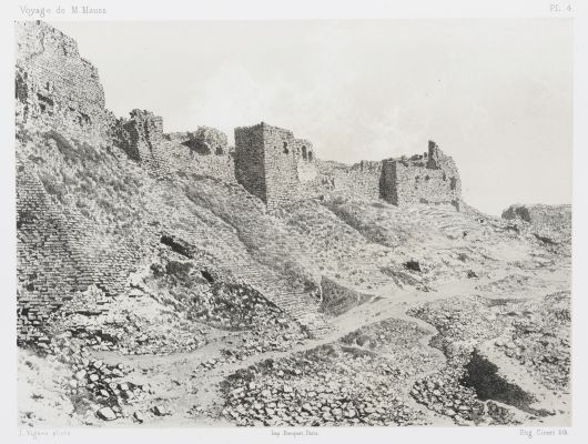 PL. 4  Karak. Face Sud est de la Forteressa