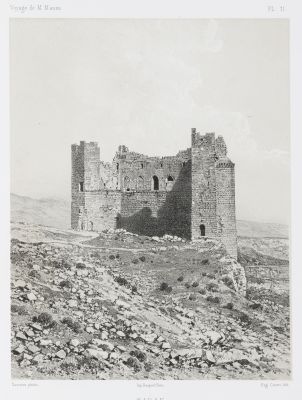 PL. 11 Karak. Tour Dite de Malek-Ed-Daher, Vue Prise à L’Intérieur