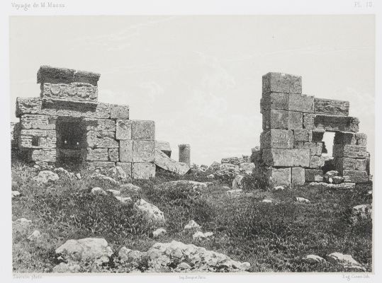 PL. 15 Zat-Rass. Ruines des Propylées du Grand Temple