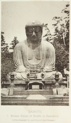 Daibutz, Bronze Statue of Budda at Kamakura