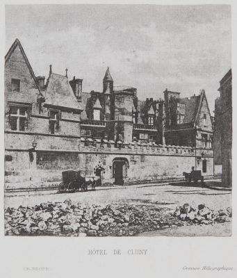 l’Hôtel de Cluny De la série “Paris en miniature”