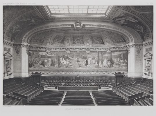 Grand Amphithéâtre (Pl. XVII)