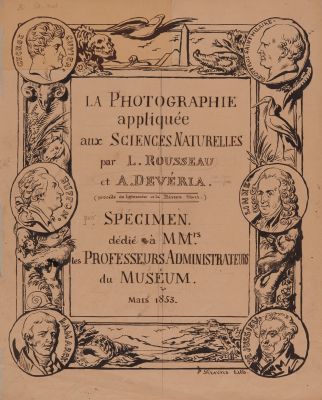 La Photographie appliquée aux Sciences Naturelles par L. Rousseau et. A. Devéria