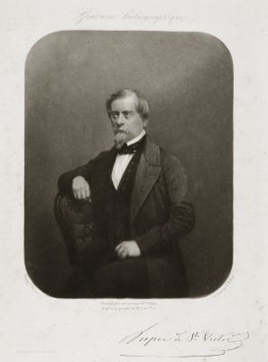 Niepce de St. Victor test print