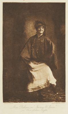 Miss Rehan as “Jenny O. Jones” in Red Letter Nights.