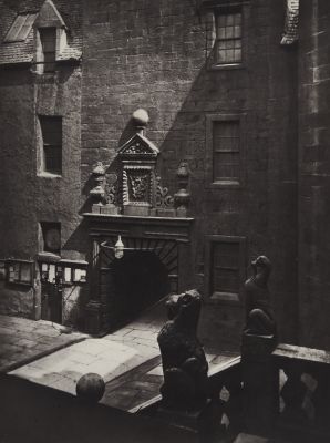 The Outer Court, From the Top of the Fore-Hall Stair