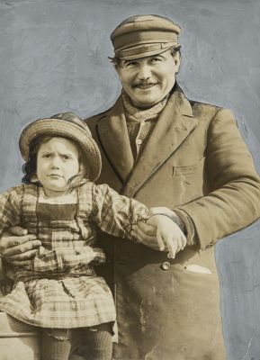 Capt. Carlos S. Muller + Daughter Adela