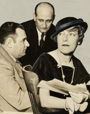 Blayney Matthews, Lt. Henry M. Thomas, & Muriel Hanson