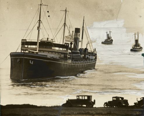 At Mercy of Pounding Seas