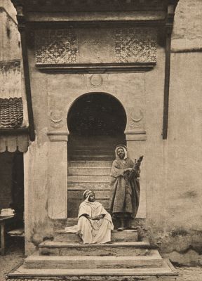 Entrée d’une vieille Mosquée