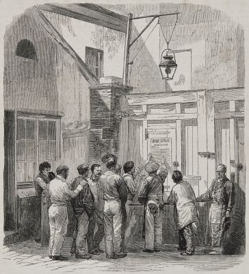 Lecture, dans les rues de Paris, de l’ordre du jour adressé a l’armée d’Italie