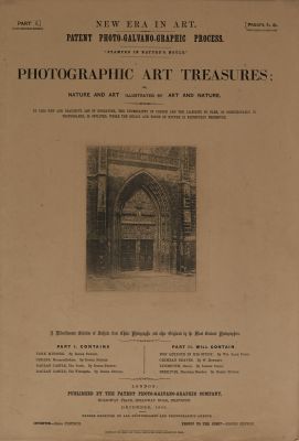 Photographic Art Treasures, Part I (Folio)