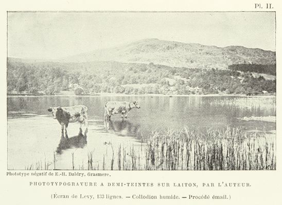 La Phototypogravure A Demi-Teintes sur Laiton