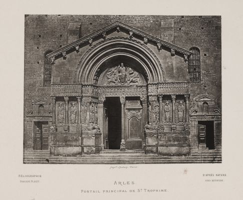 Arles. Portail Principal de St. Trophime