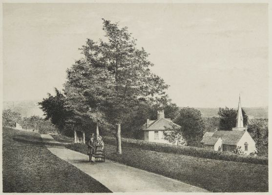 Littlebredy Church and Parsonage.