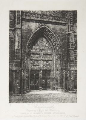 Porch of St. Laurent’s Church, Nuremberg
