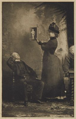 Miss Rehan and Mr. Lewis in “A Night Off”