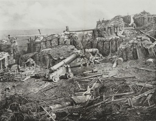Fig. 59a Interior of the Redan, After the Final Assault