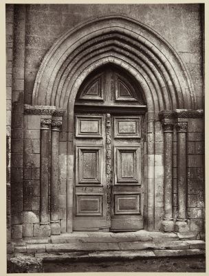 Nouaillé (Vienne Portil Principal de L’Église Abbatiale