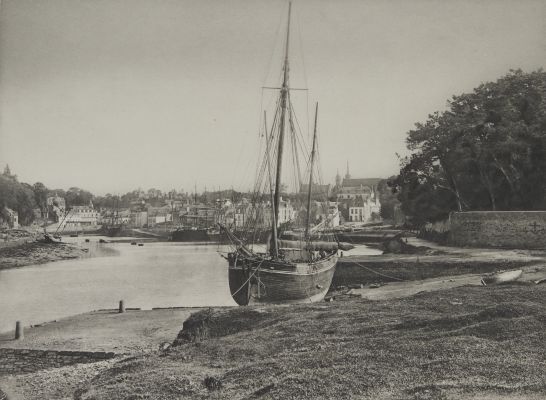 Auray (Morbihan) Le Port et le Faubourg de Saint Goustan