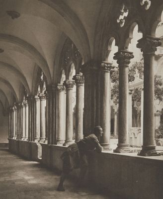 Kreuzgang des Dominikanerklosters in Ragusa.