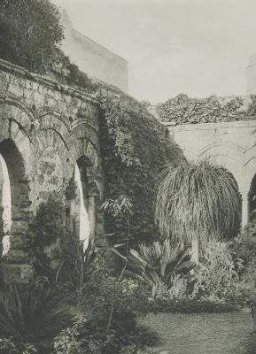 Kreuzgang von San Giovanni Degli Eremiti in Palermo.