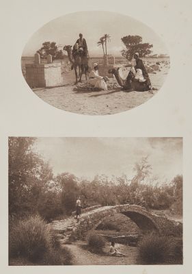 Arabischer Friedhof Bei Den Pyramiden von Gizeh /  Gegend Bei Mamariza (Kleinasien).
