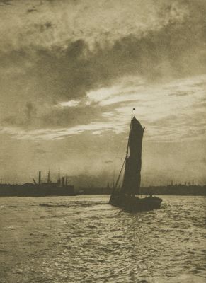 Aufnahme von E. Evelyn Barron in London