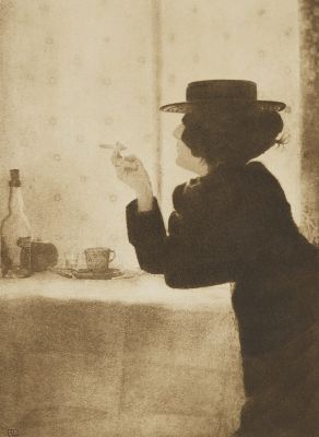 Cigarette Girl — A Poster Design