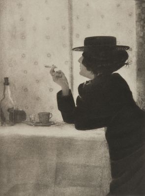 Cigarette Girl — A Poster Design