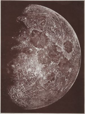 La Lune. 1er Quartier (6 Mars 1865.)