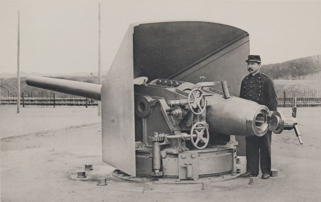 Canon de 14 C/M Système du Général Hontoria